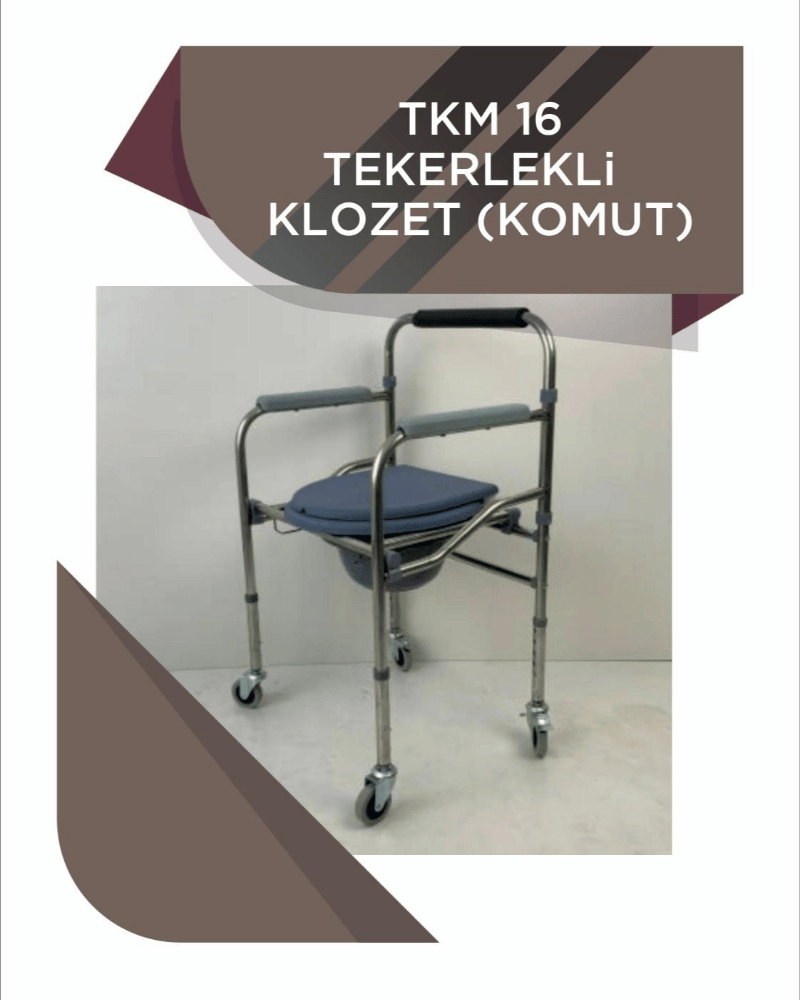 TKM 16 TEKERLEKLİ KLOZET (KOMUT)